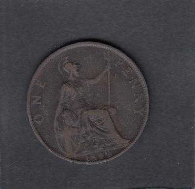 Beschrijving: 1 Penny  VICTORIA 